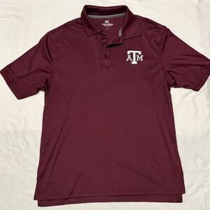Texas A&M Aggies Men's Burgundy Performance Polo by Colosseum